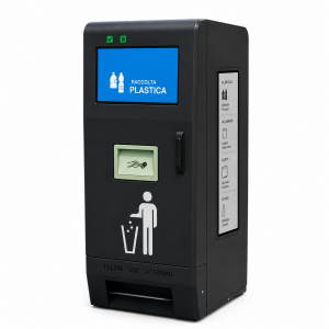 Factory Customized Metal Outdoor Smart City Trash Can with Intelligent Fill-Level Sensor