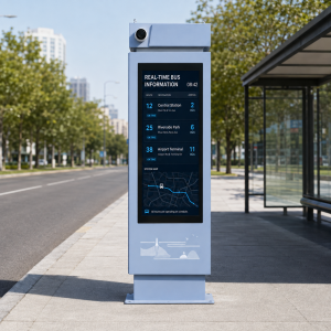Custom Outdoor Touch Screen Digital Sign with Waterproof and Durable Design for Wayfinding Advertising Welcome Displays