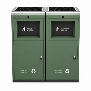 Customized Smart Rubbish Bin with Color Shape Capacity and Branding Options