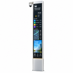 Low Power E-Ink Bus Stop Display Export Certified with GTFS Support for Outdoor Passenger Information