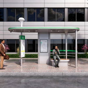 Solar Bus Stop Shelter